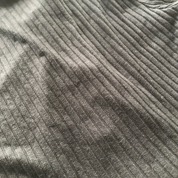 AQUA Ribbed Lace-Up Bodysuit - 100% Exclusive - Picture 6 of 14